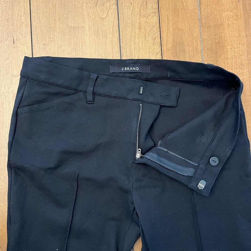J Brand Black Liana Trouser 829T401 - Picture 7 of 8